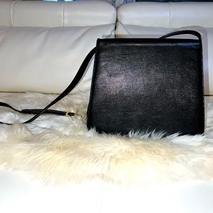NWT SALVATORE FERRAGAMO vintage flap shoulder bag.
